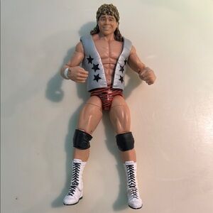 Wrestling Action Figure with Star Vest